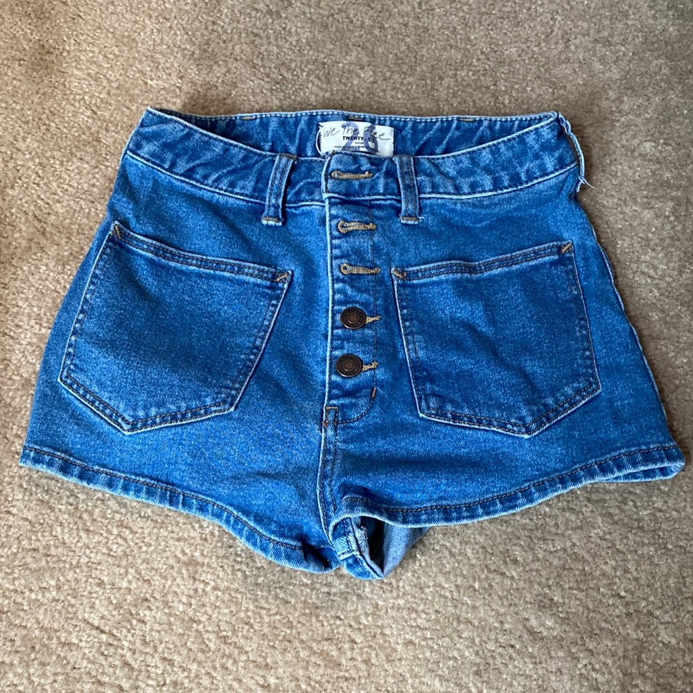 Free people Jean shorts